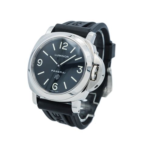 panerai luminor base logo zero|Panerai Luminor automatic with date.